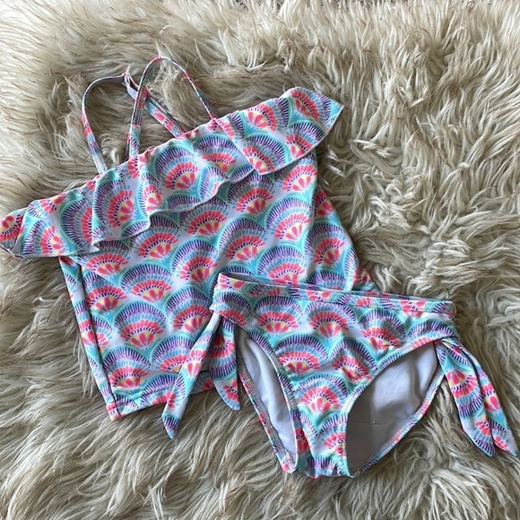 Snapper Rock 2 piece tankini swimsuit size 4/5 years - Picture 2 of 7